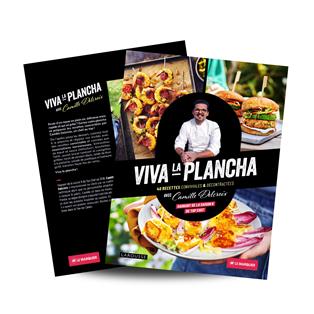 Livre Viva La Plancha Larousse