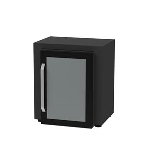 Meuble Frigo 80 x 55 cm Noir