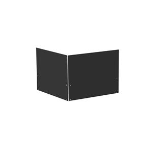 BLACK BACK PANEL FOR CORNER CREDENZA