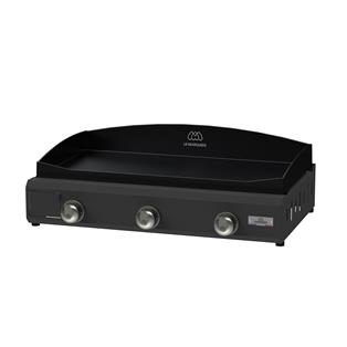 Plancha AMALIA PRO Gas 360 Schwarz