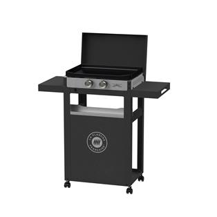 La Plancha Francaise Gaz 250 Duo Edition (Chariot Et Couvercle Inclus)