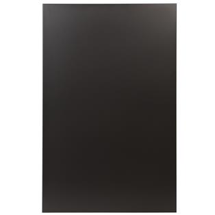 Unifarbenes Wandschild Schwarz 80 x 120 (B x H)