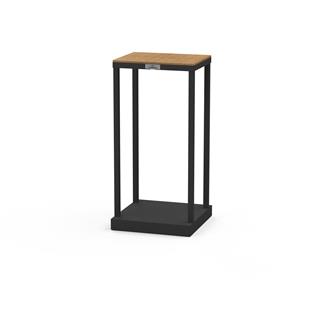 Kaminholzregal Actuel Schwarz 80 cm