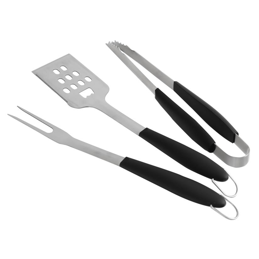 Set 3 Utensilien aus Edelstahl