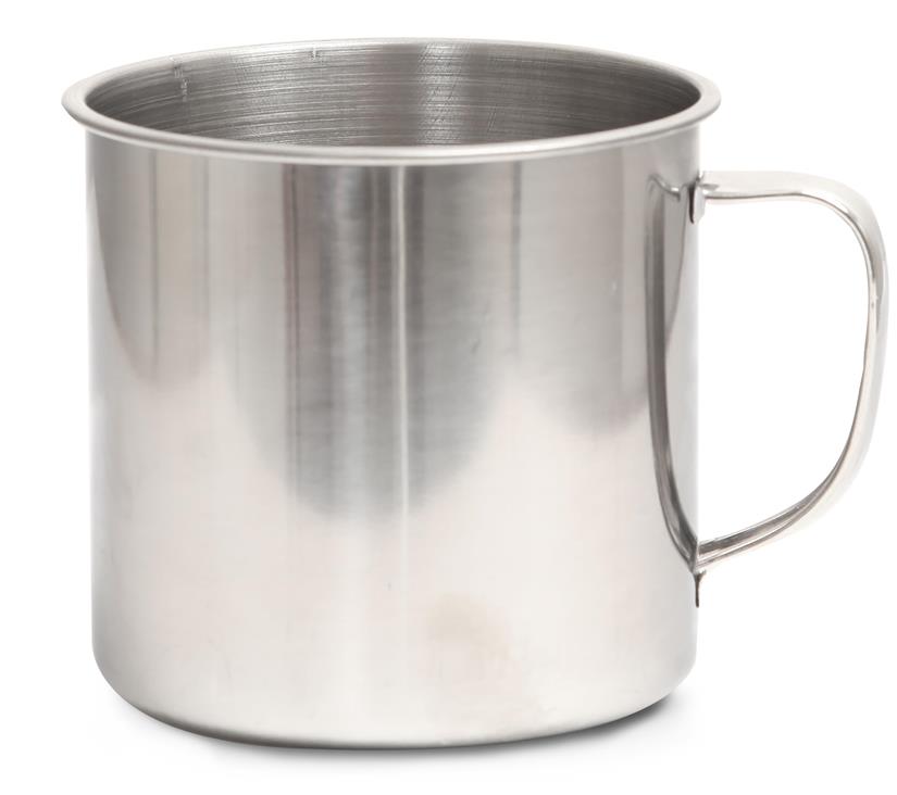 Mug inox circulaire