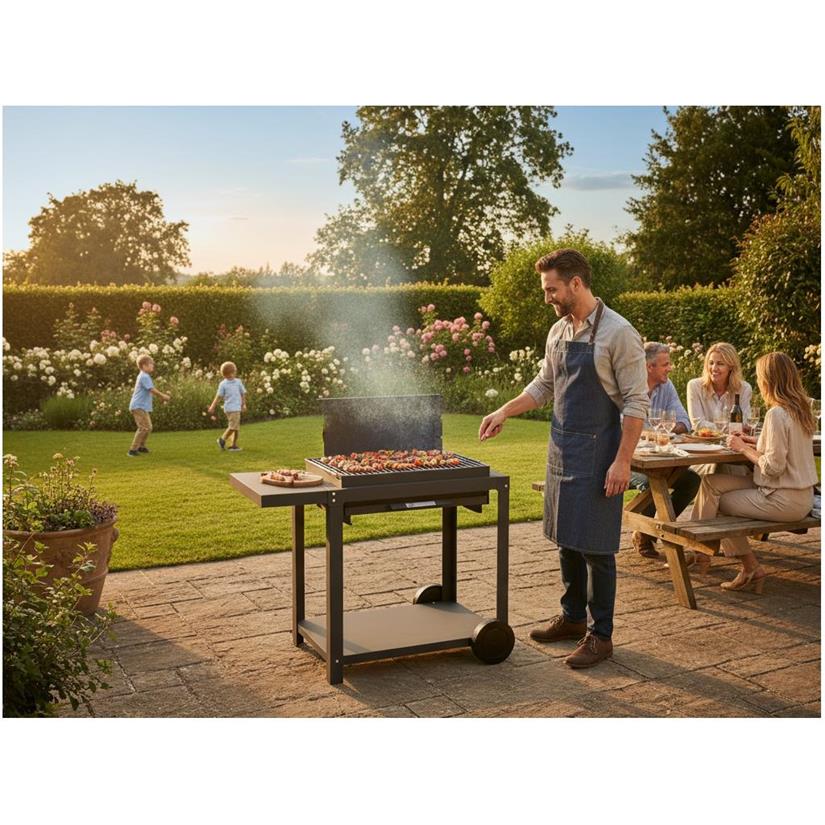 Barbecue Montory 61*40 Sur Chariot