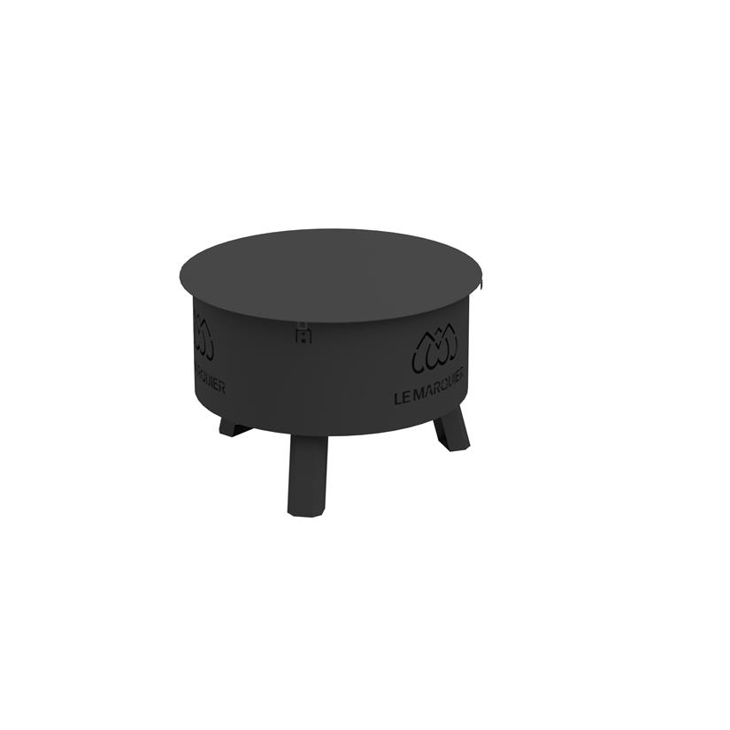 Original Brasero Black Ø 60 with lid