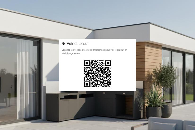 5-Element Signature Outdoor Kitchen with Backsplashes - Black