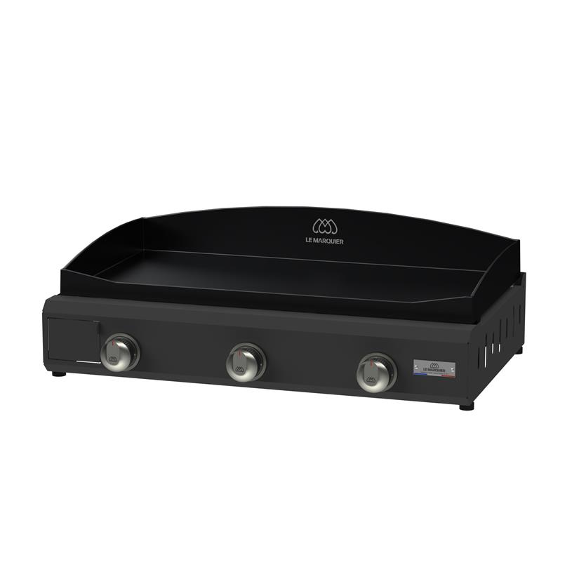 Plancha AMALIA PRO Gas 360 Schwarz