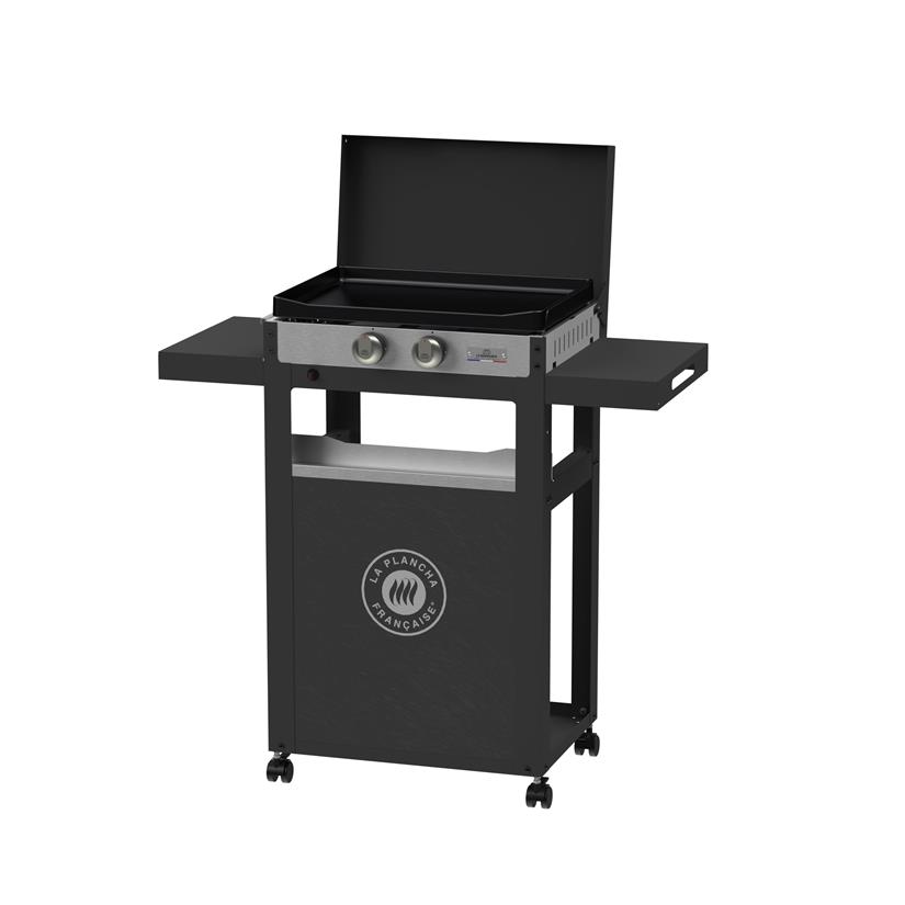 La Plancha Francaise Gaz 250 Duo Edition (Chariot Et Couvercle Inclus)