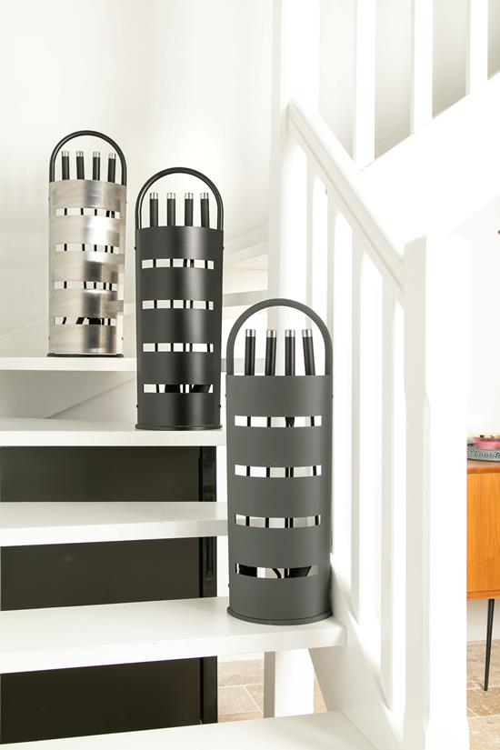 Kaminbesteck Basic Elaia Schwarz